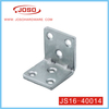 Six Holes Weld Zinc Plated Stamping Sheet Corner for Bed