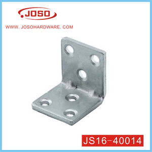 Six Holes Weld Zinc Plated Stamping Sheet Corner for Bed