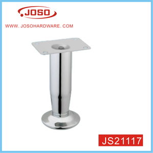 Silver Chrome Plated Cone Sofa Leg 