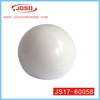 Plastic White Round Ball of Furniture Hardware for Tube