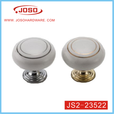 High Quality Zinc Alloy Ceramics Drawer Handle of Furniture Accessories