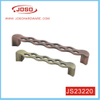 Antique Brass Grid Rectangle Pull Handle for Kitchen Door