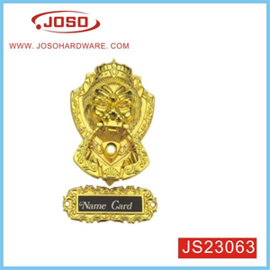 Small Noble Elegant Lion Handle with Flowers for Wardrobe