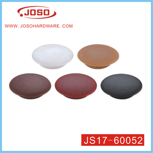 White Plastic Mushroom Bolt Cap of Furniture Hardware for Table Leg
