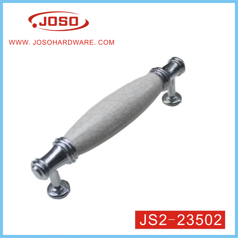 High Quality Zinc Alloy with Ceramics Handle for Cabinet in Living Room
