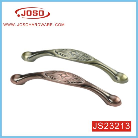 European Style Art Deco Antique Copper Pull Handle for Cupboard Drawer