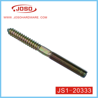 Metal Double Thread Dowel Screw of Furniture Accessories for Wood